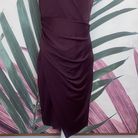WHBM Sleeveless Surplice Wrap Dress - Picture 6 of 13